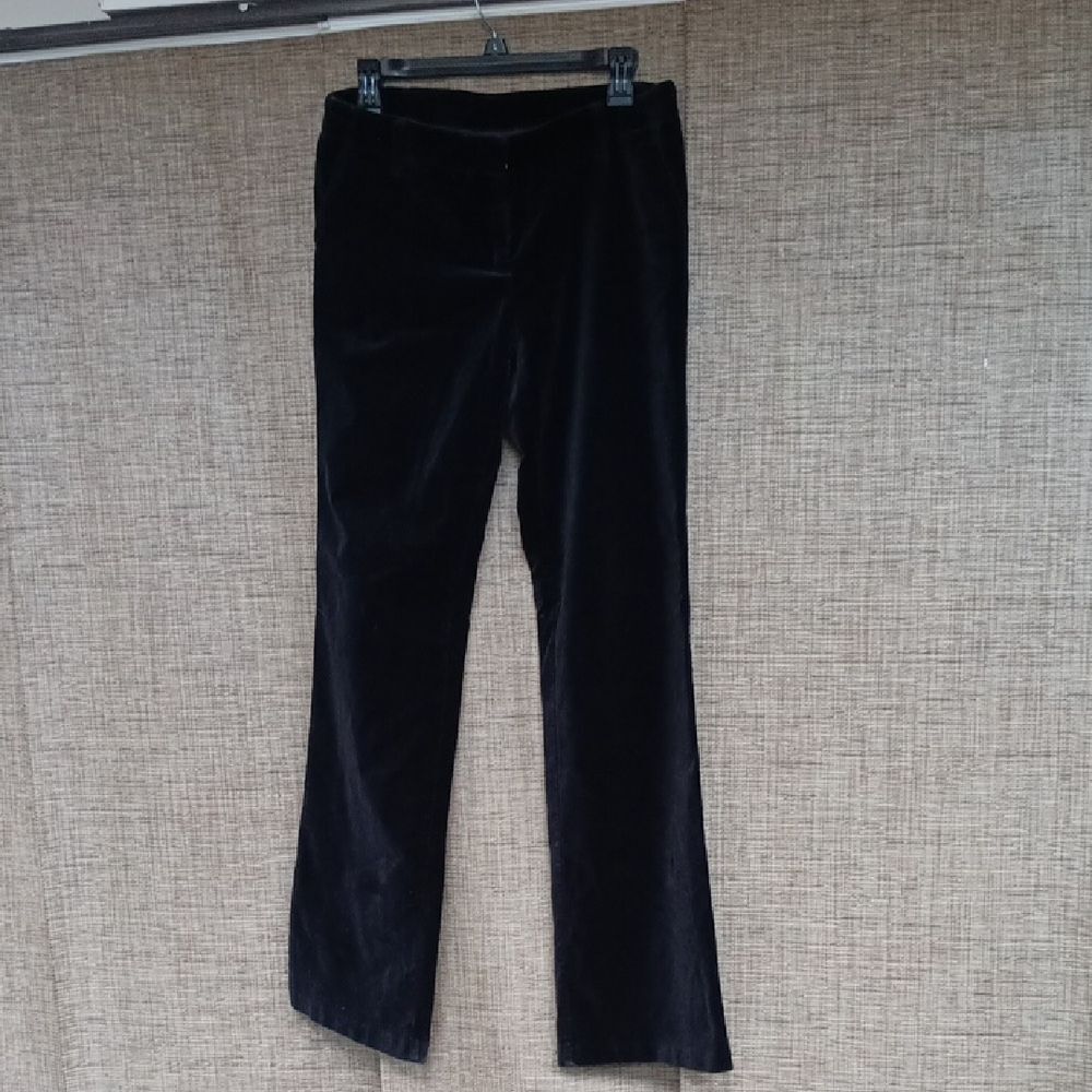 INC International Concepts Cotton Velvet Straight Leg Pants